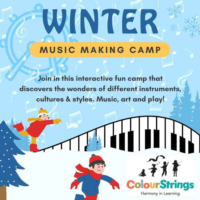 🌟 Thur 2nd - Fri Jan 3rd Jan 2025 - Winter Break Music Making Camp - A Magical Musical Adventure!