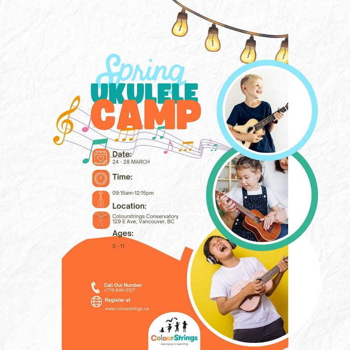 🎶 Spring Break Ukulele Camp! 🎶