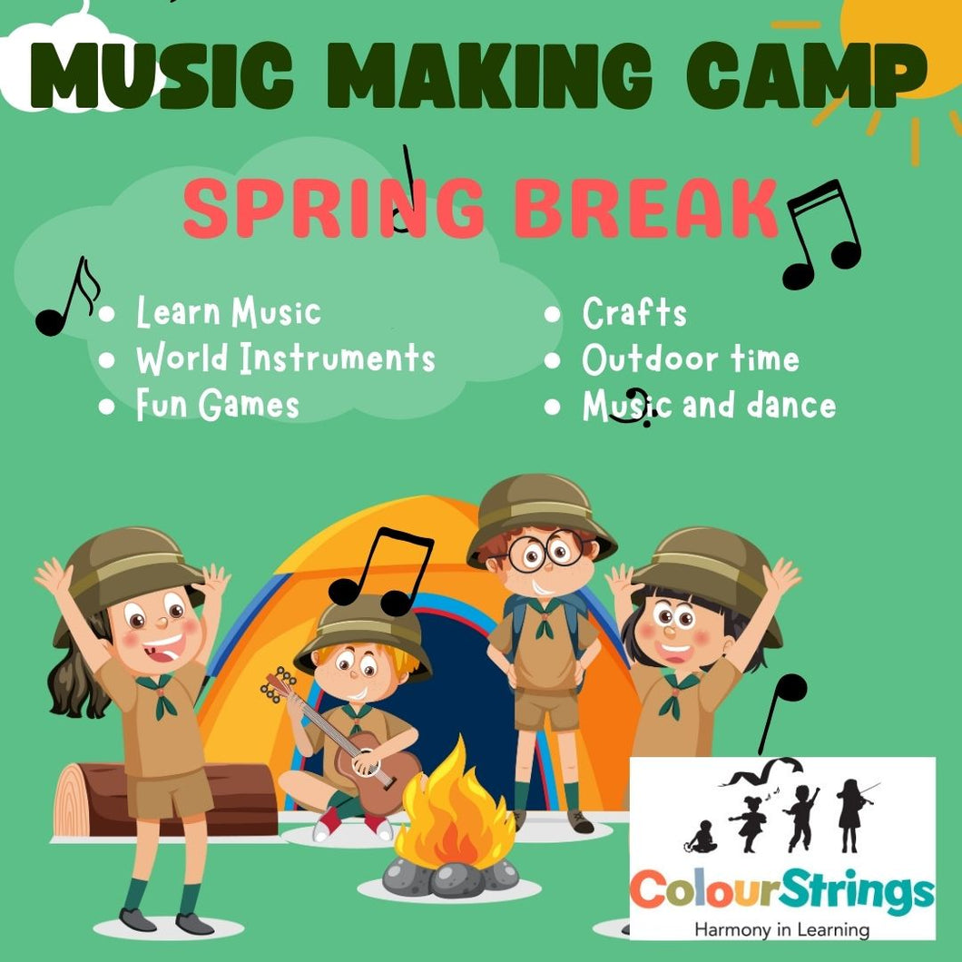 🌟 Spring Break Music Making Camp - A Musical Adventure!