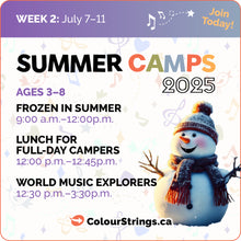 Load image into Gallery viewer, Week 2: - ONLY 2 SPACES - Mon July 7th – Fri 11th - Frozen and World Explorers - Ages 3-8

