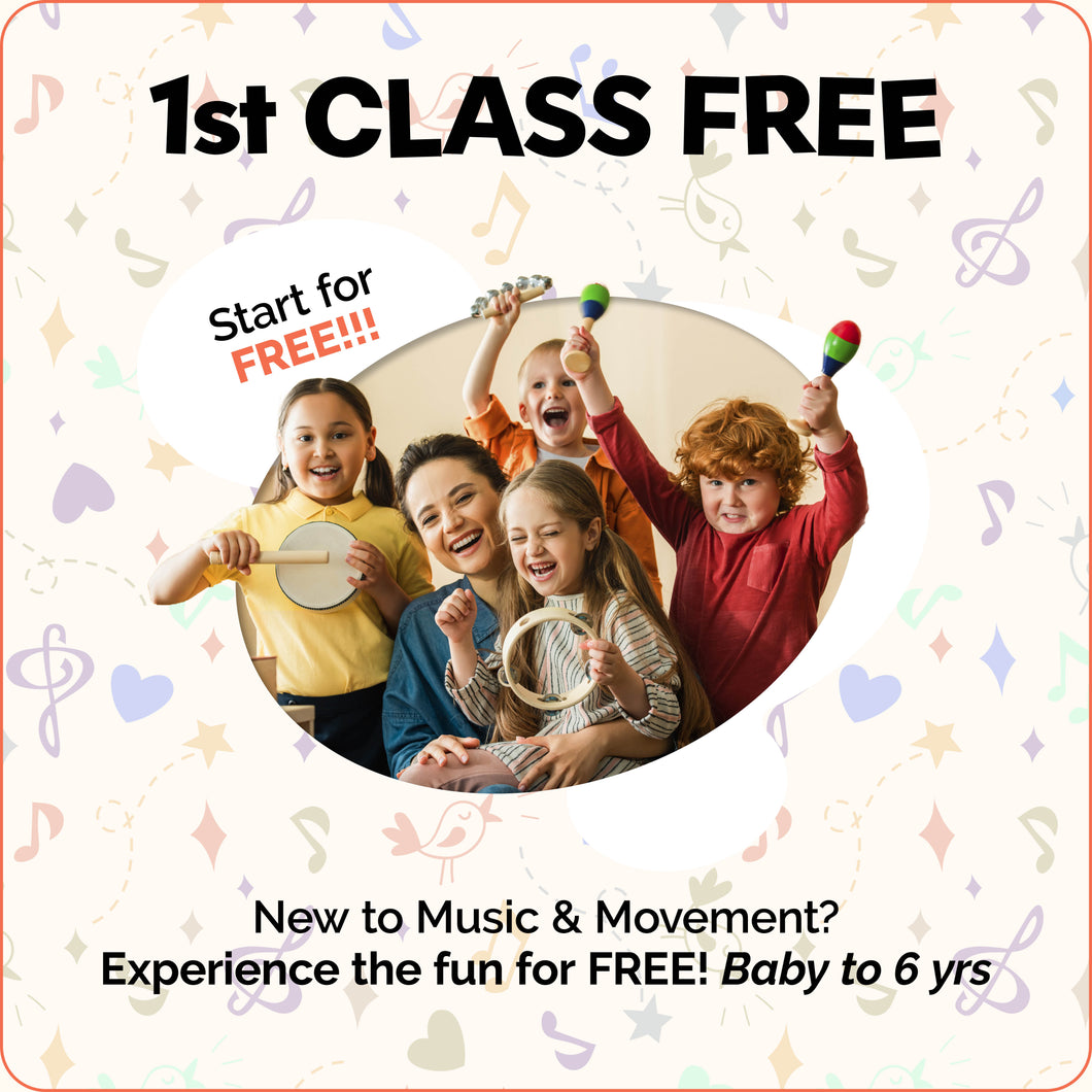 1 Class Free - *New students that sign up for the term*